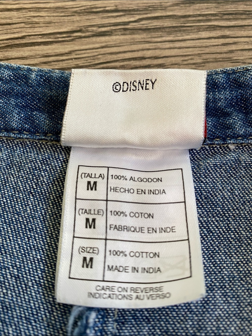 Vintage The Disney Store Eeyor and Tiger Denim Skort Size M - Picture 10 of 16